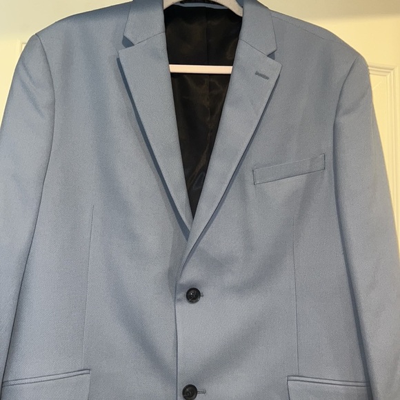 Top man Baby Blue Sport Coat/Blazer - Picture 2 of 6